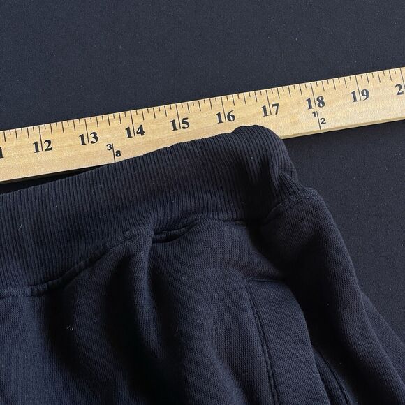 Grafitti Spellout Womens Sweatpants Large Black Jogger Pants Athleisure Hip Hop - Picture 6 of 9